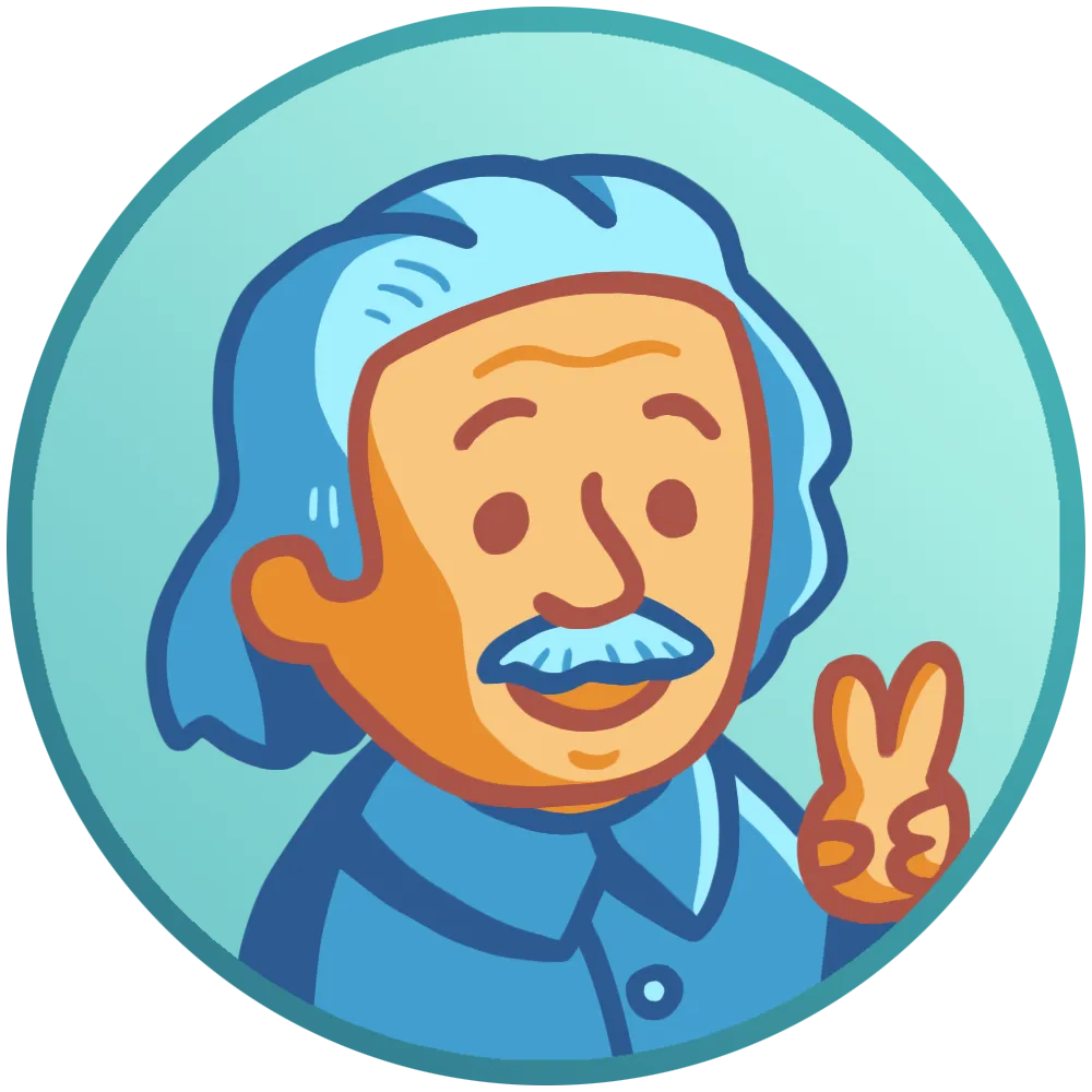Einstein badge