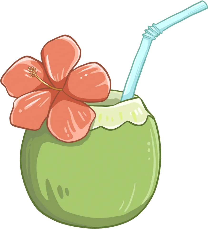Tropical drink emoji