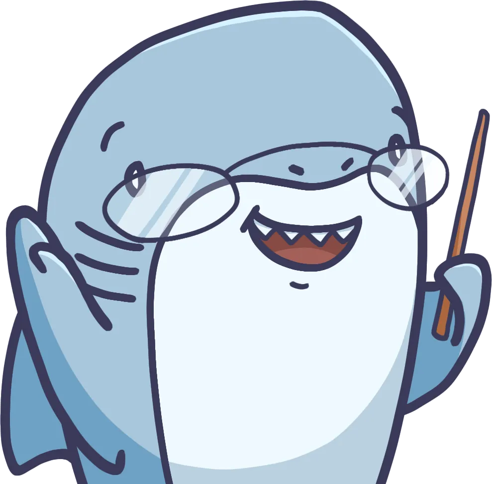 Shark instructor emoji