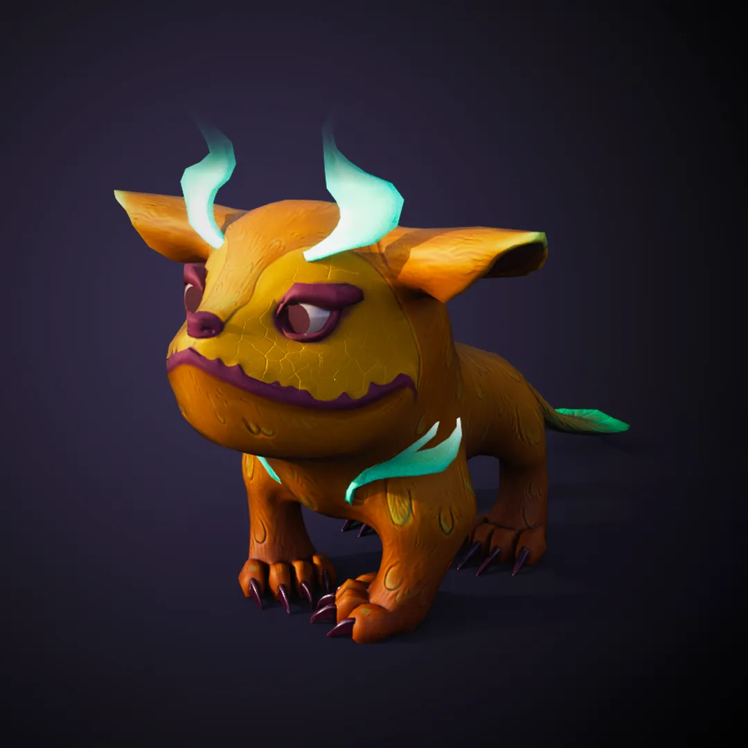 Modeled, sculpted in blender, textured in substance painter